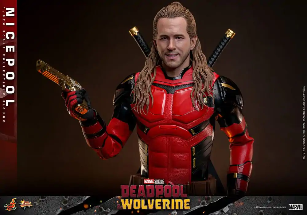 Figurină de acțiune Masterpiece de film Deadpool & Wolverine 1/6 Nicepool 30 cm poza produsului