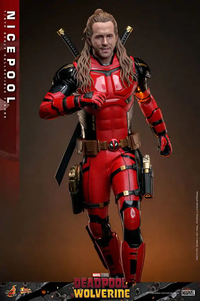 Figurină de acțiune Masterpiece de film Deadpool & Wolverine 1/6 Nicepool 30 cm poza produsului