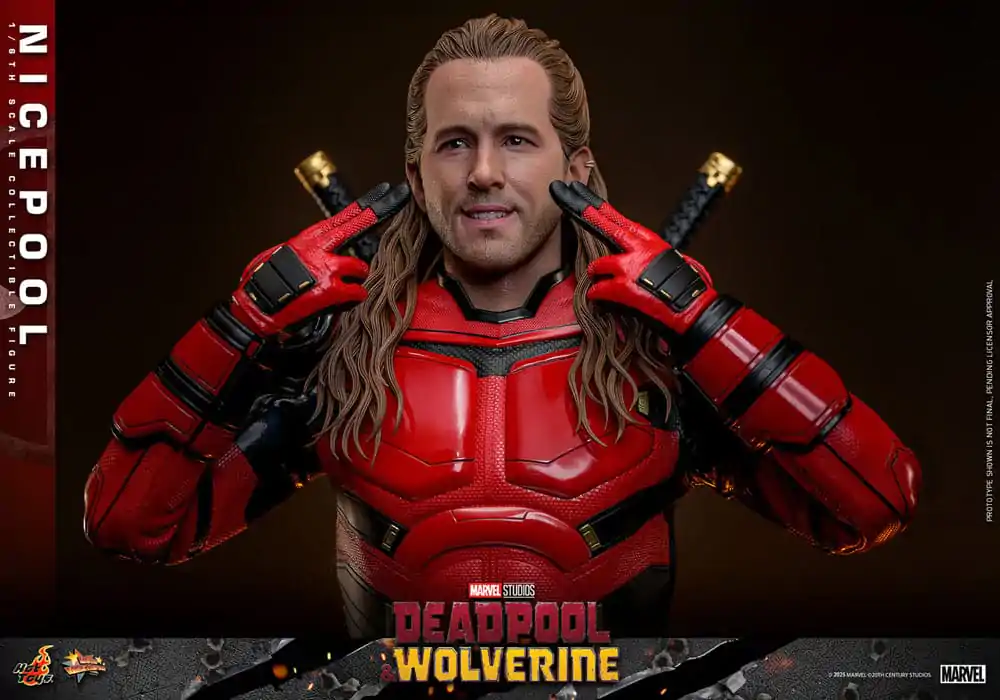 Figurină de acțiune Masterpiece de film Deadpool & Wolverine 1/6 Nicepool 30 cm poza produsului