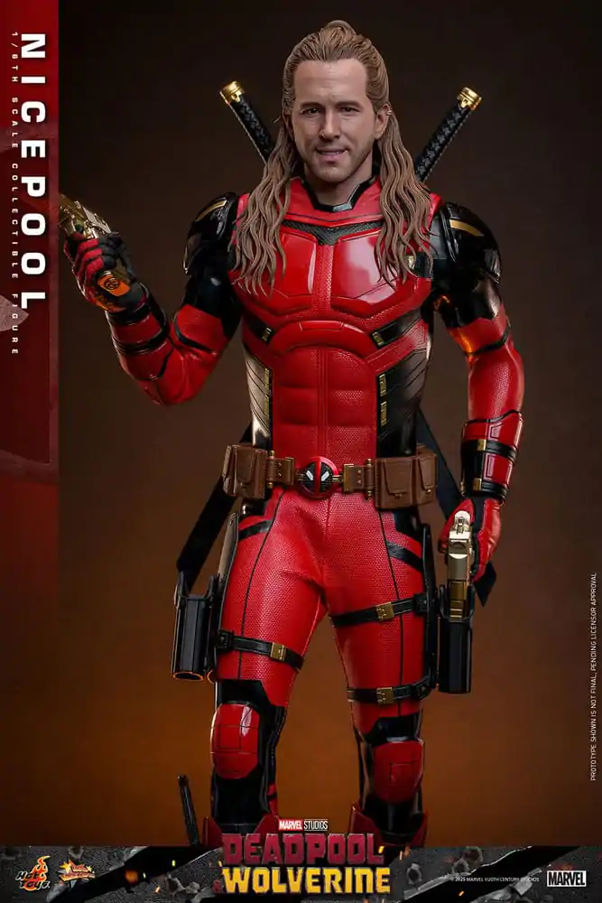 Figurină de acțiune Masterpiece de film Deadpool & Wolverine 1/6 Nicepool 30 cm poza produsului