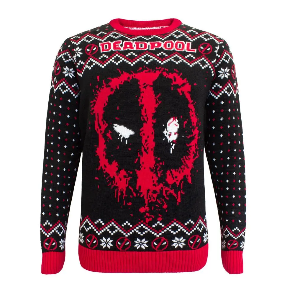 Deadpool Christmas hanorac Deadpool poza produsului