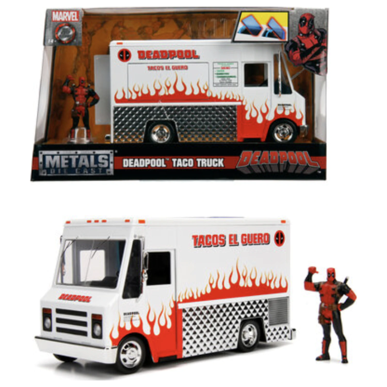 Deadpool Food Truck + Figurina Deadpool 1:24 poza produsului