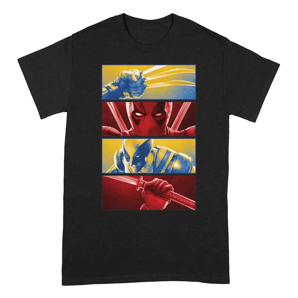 Deadpool T-Shirt Deadpool And Wolverine Cutii poza produsului