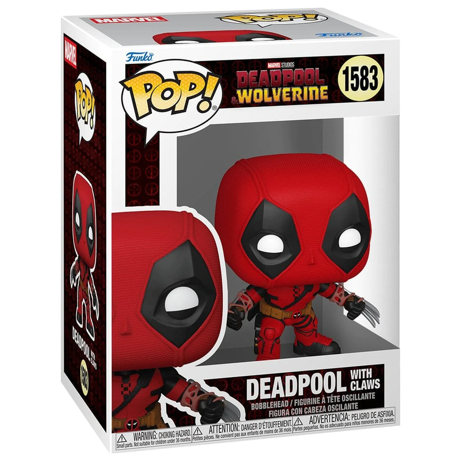 Deadpool & Wolverine Funko POP! Figurina de vinil Deadpool with Claws 9 cm poza produsului