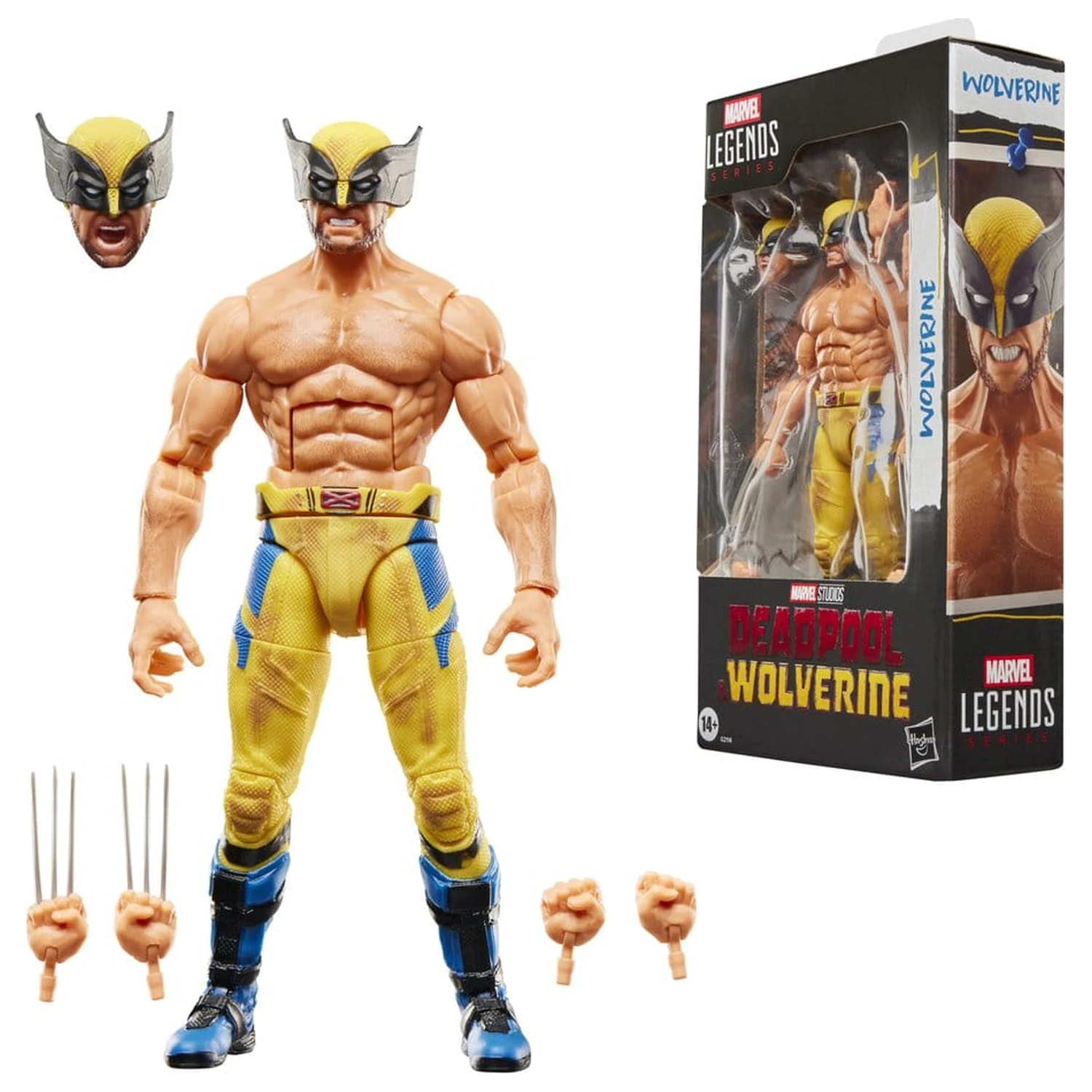 Deadpool & Wolverine Marvel Legends Figurina de actiune Wolverine 15 cm poza produsului