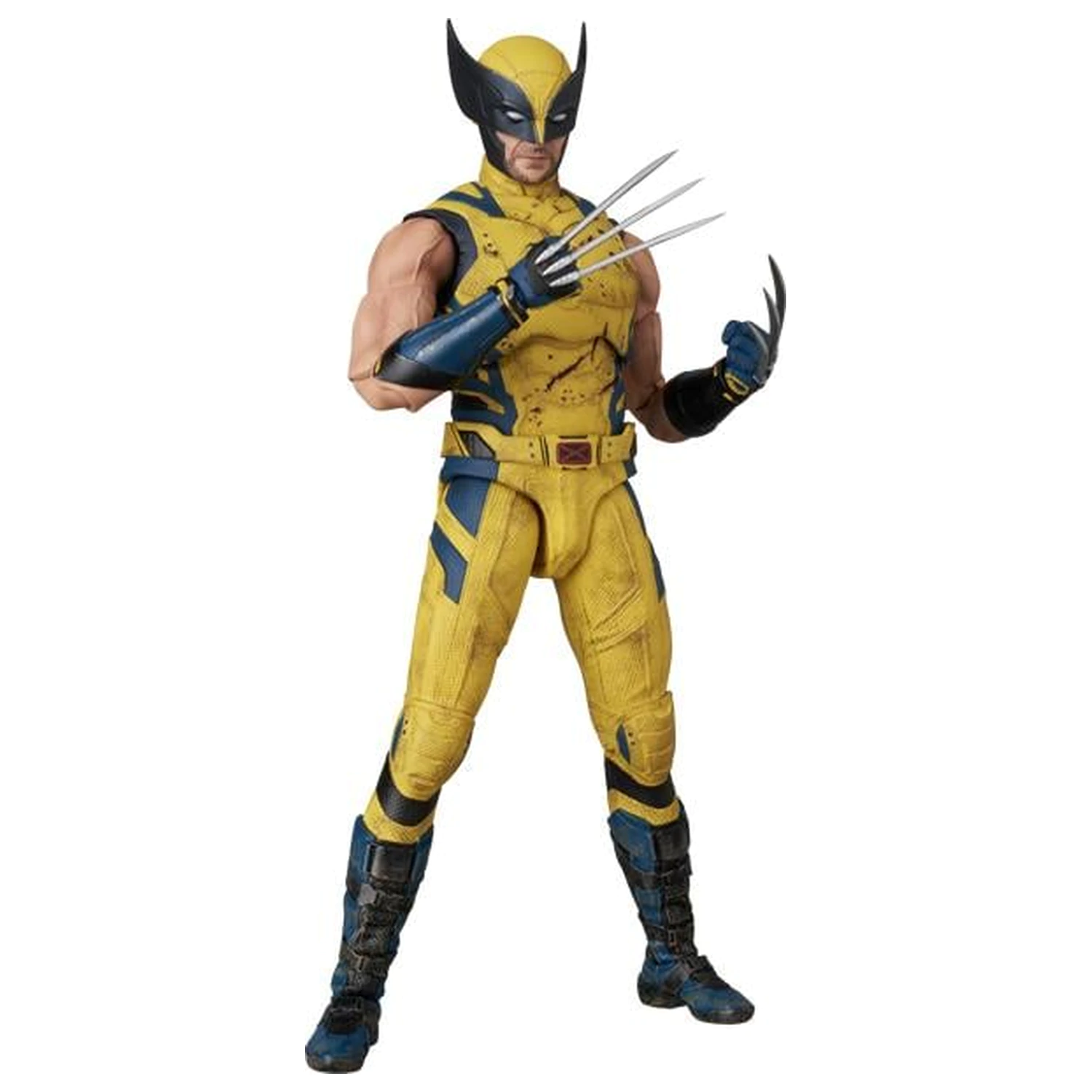 Deadpool & Wolverine Wolverine Damage Ver. MAFEX Figurina 16 cm poza produsului