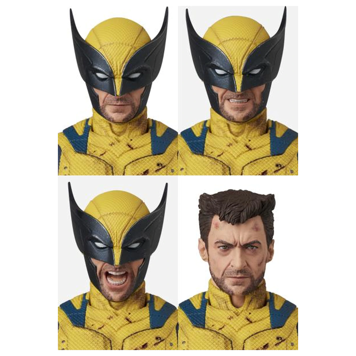 Deadpool & Wolverine Wolverine Damage Ver. MAFEX Figurina 16 cm poza produsului