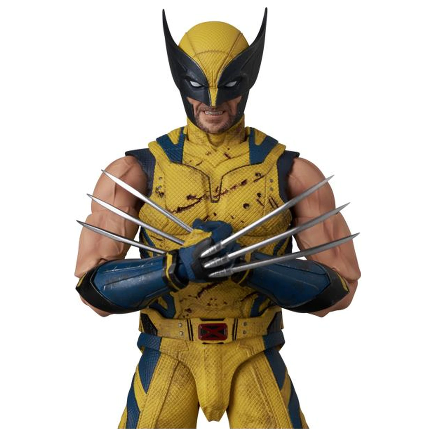 Deadpool & Wolverine Wolverine Damage Ver. MAFEX Figurina 16 cm poza produsului