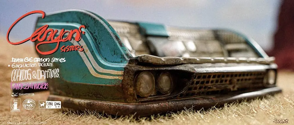 Figurine de acțiune Seria Death Gas Station Canyon Sisters: Mrs. T & Ms. L 15 cm poza produsului