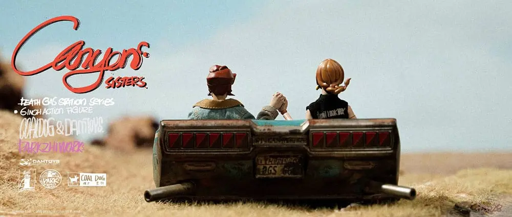 Figurine de acțiune Seria Death Gas Station Canyon Sisters: Mrs. T & Ms. L 15 cm poza produsului