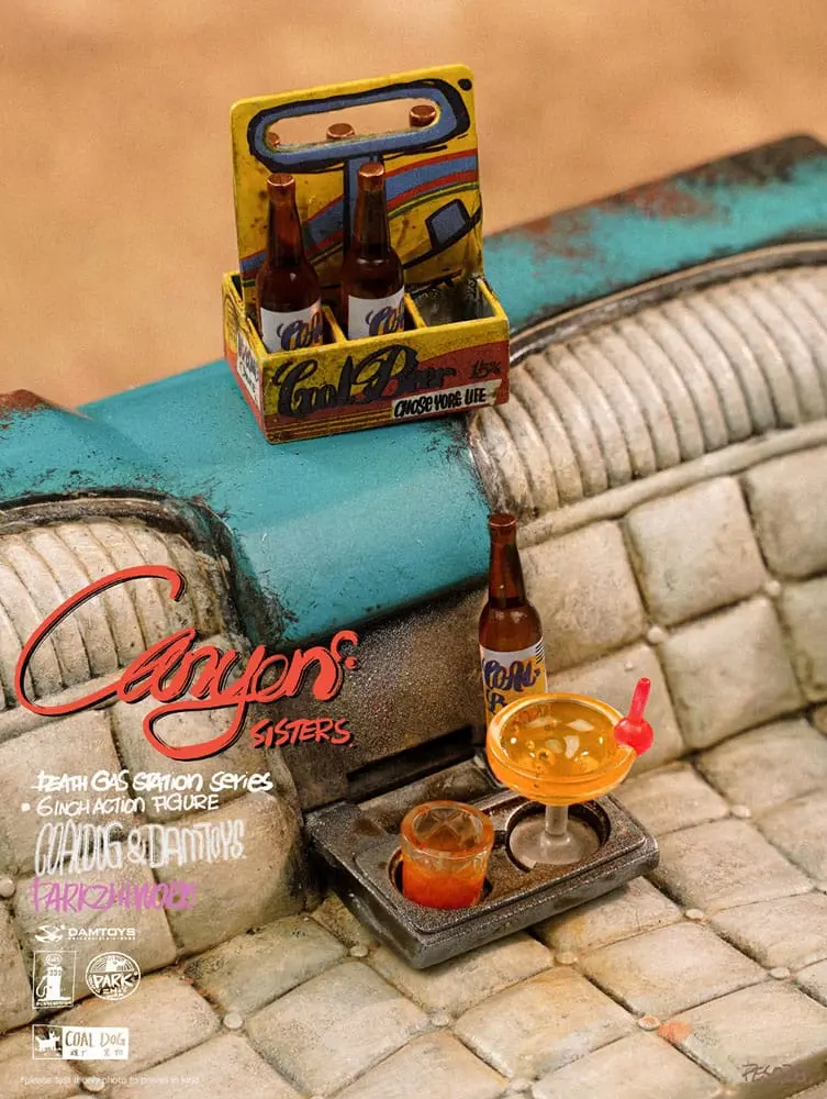 Figurine de acțiune Seria Death Gas Station Canyon Sisters: Mrs. T & Ms. L 15 cm poza produsului