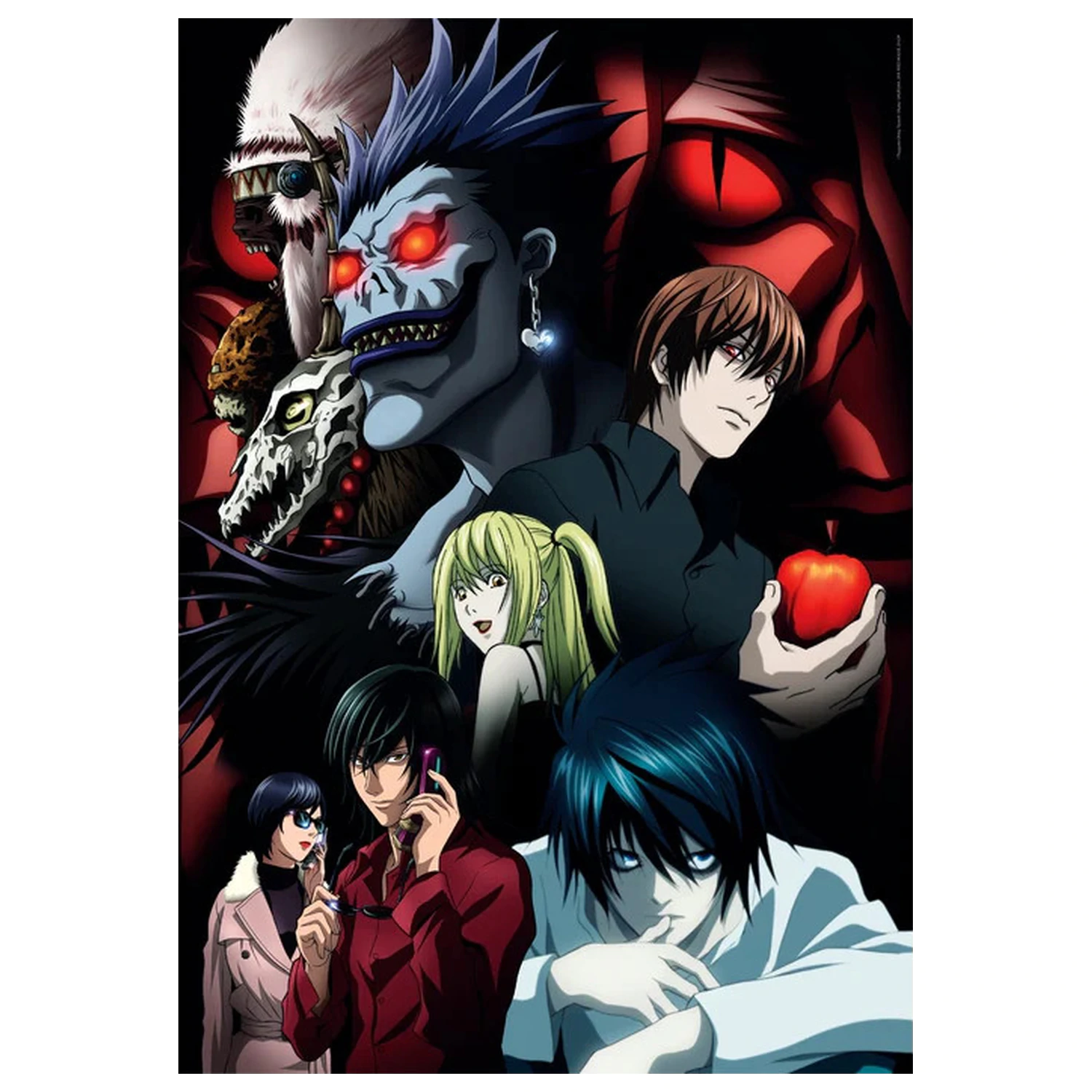 Death Note Whisperers 1000 de piese puzzle Compact poza produsului