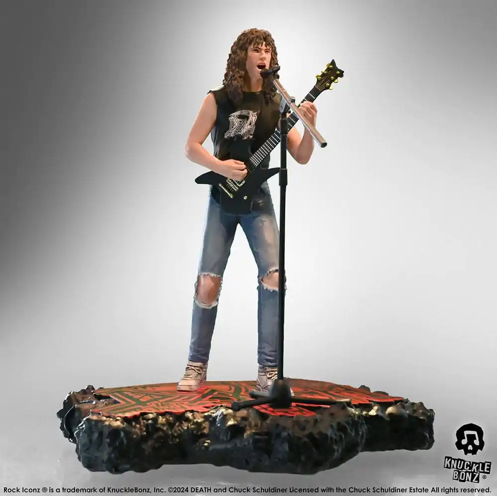 Death Rock Iconz Statuie Chuck Schuldiner II 22 cm poza produsului