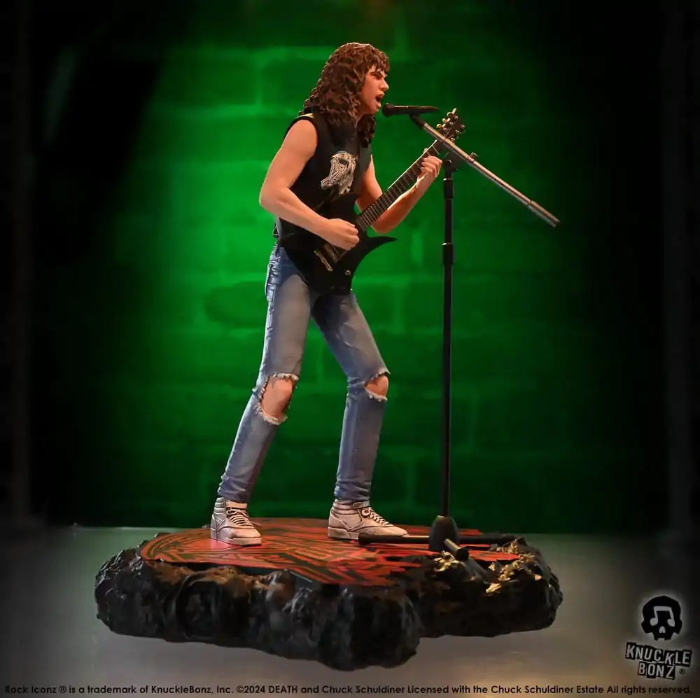 Death Rock Iconz Statuie Chuck Schuldiner II 22 cm poza produsului