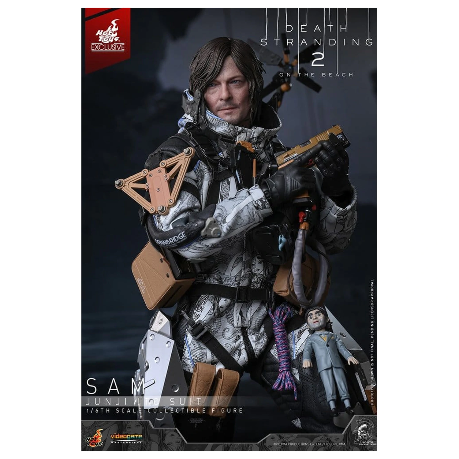 Death Stranding Figura de acțiune 1/6 Sam Porter Bridges (Junji Ito Suit) poza produsului