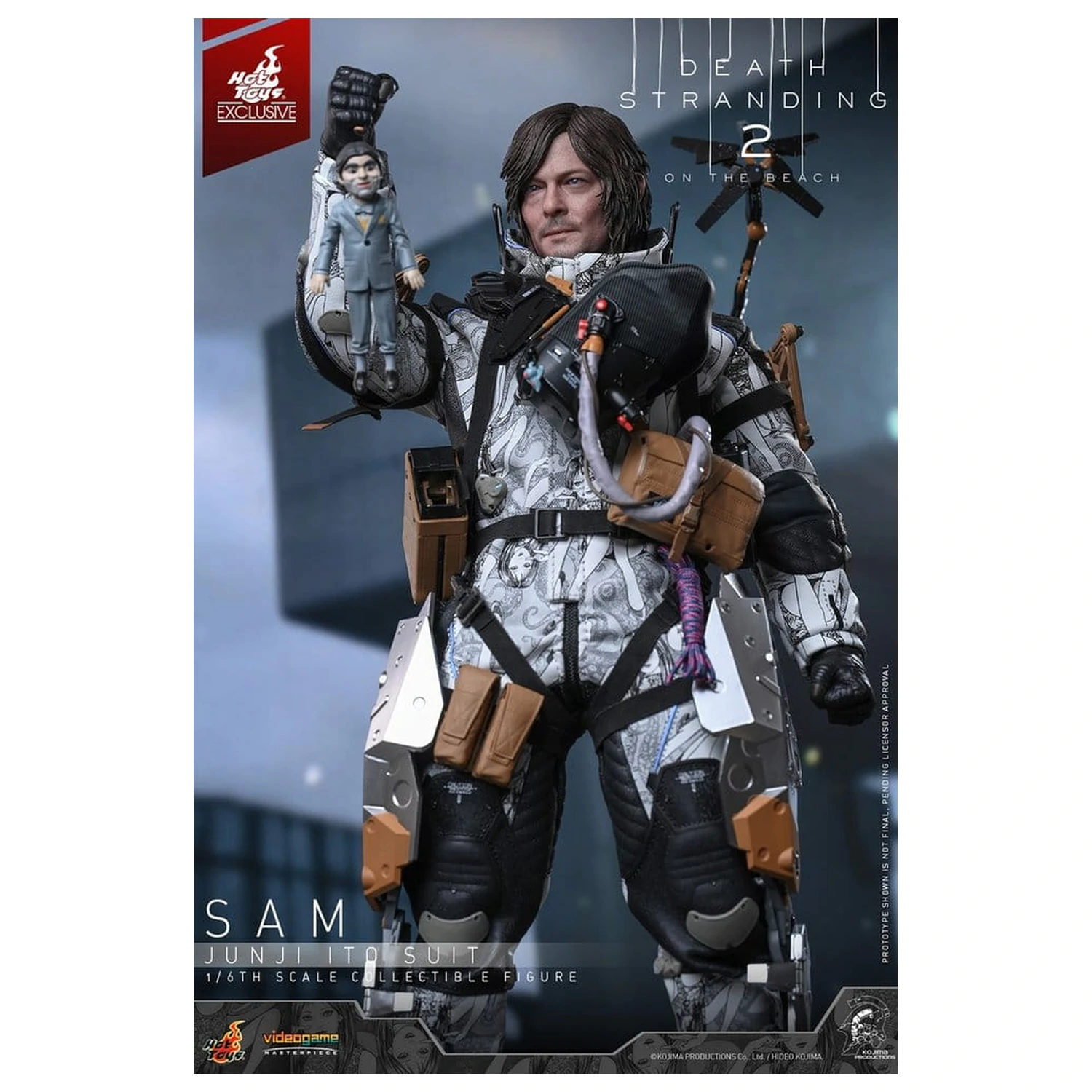 Death Stranding Figura de acțiune 1/6 Sam Porter Bridges (Junji Ito Suit) poza produsului