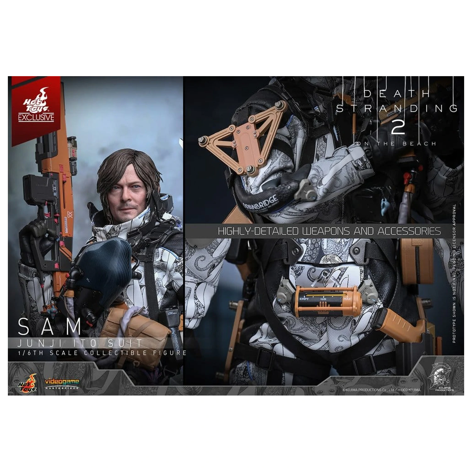 Death Stranding Figura de acțiune 1/6 Sam Porter Bridges (Junji Ito Suit) poza produsului