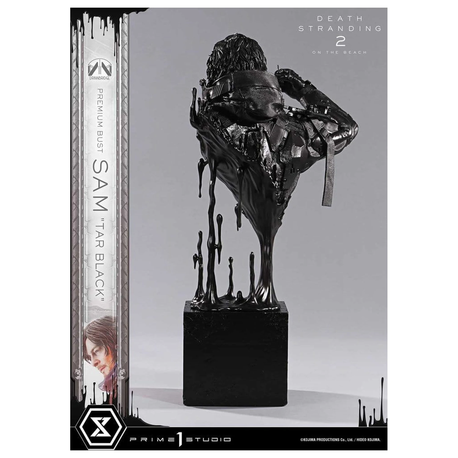 Death Stranding 2: On the Beach Bust Premium 1/3 Sam Tar Negru 44 cm poza produsului