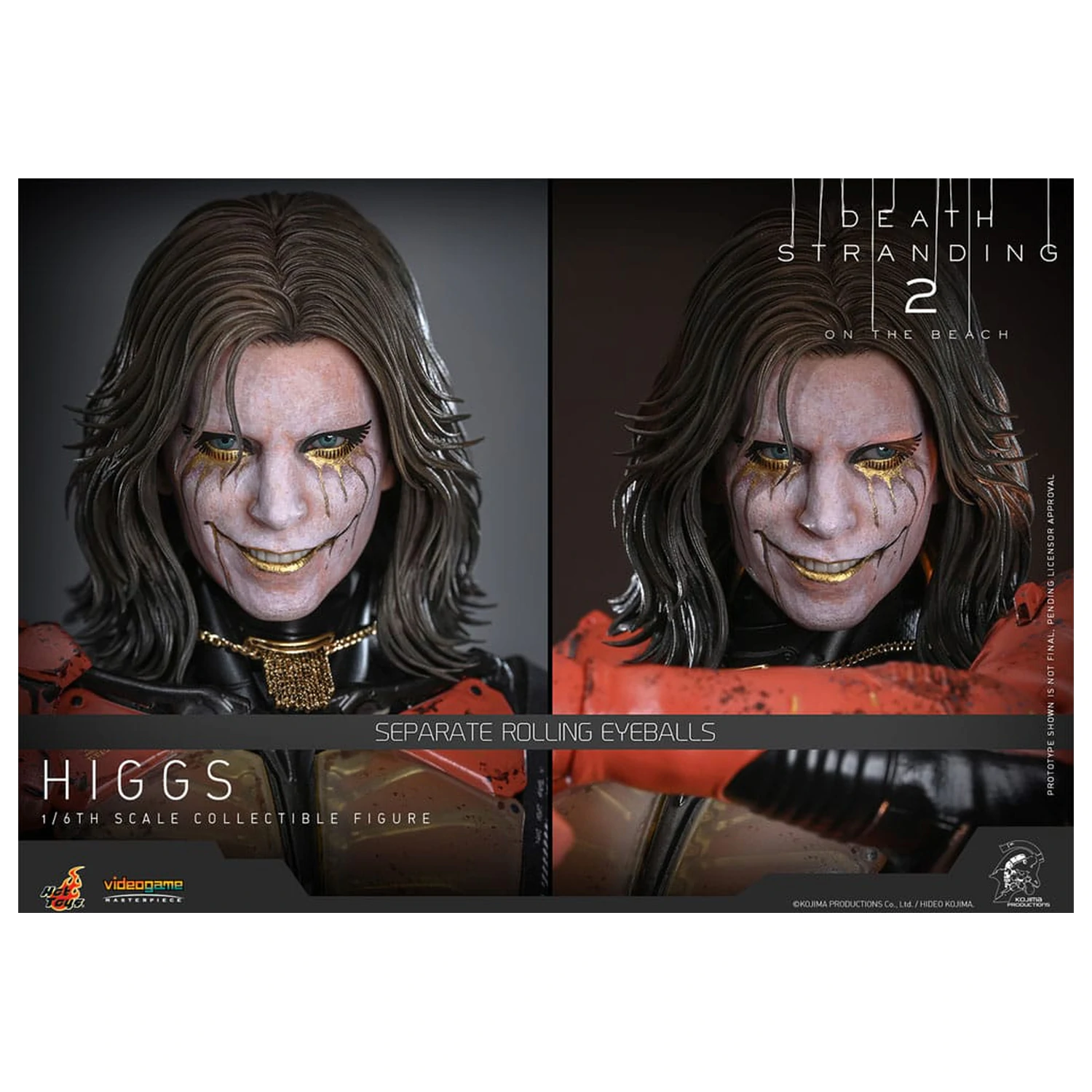 Death Stranding 2: On the Beach Videogame Masterpiece figurina de actiune 1/6 Higgs 33 cm poza produsului