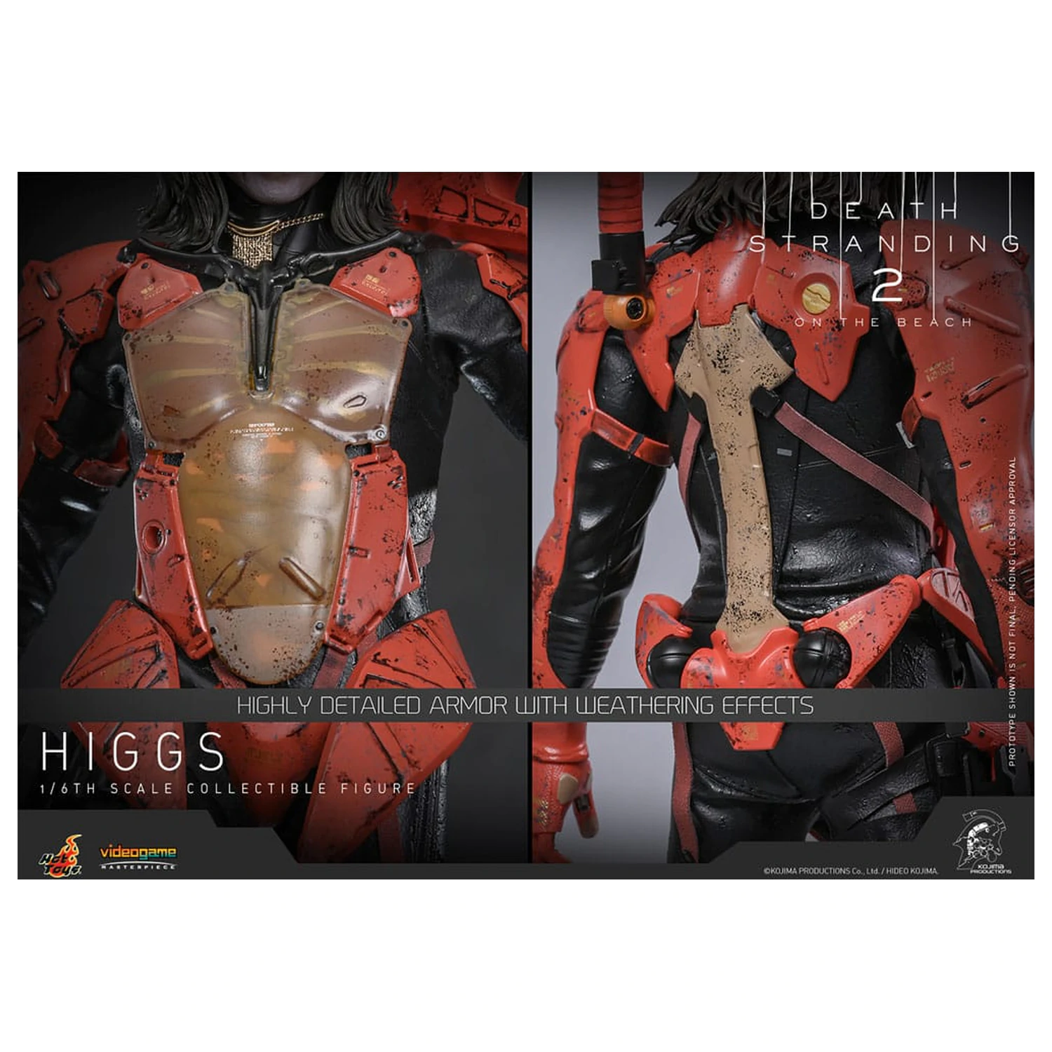 Death Stranding 2: On the Beach Videogame Masterpiece figurina de actiune 1/6 Higgs 33 cm poza produsului