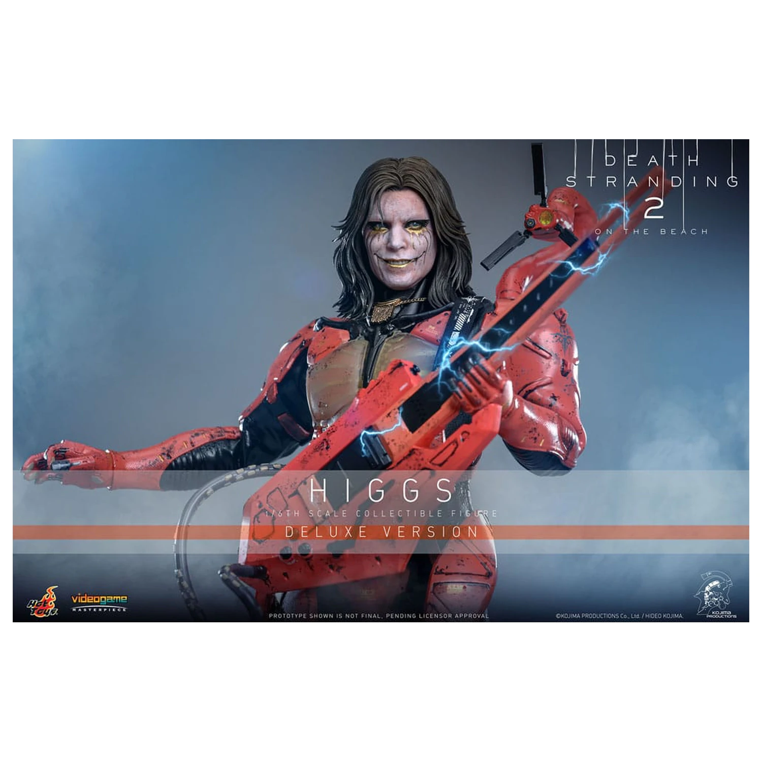 Death Stranding 2: On the Beach Videogame Masterpiece Action Figure 1/6 Higgs (Deluxe Version) 33 cm poza produsului