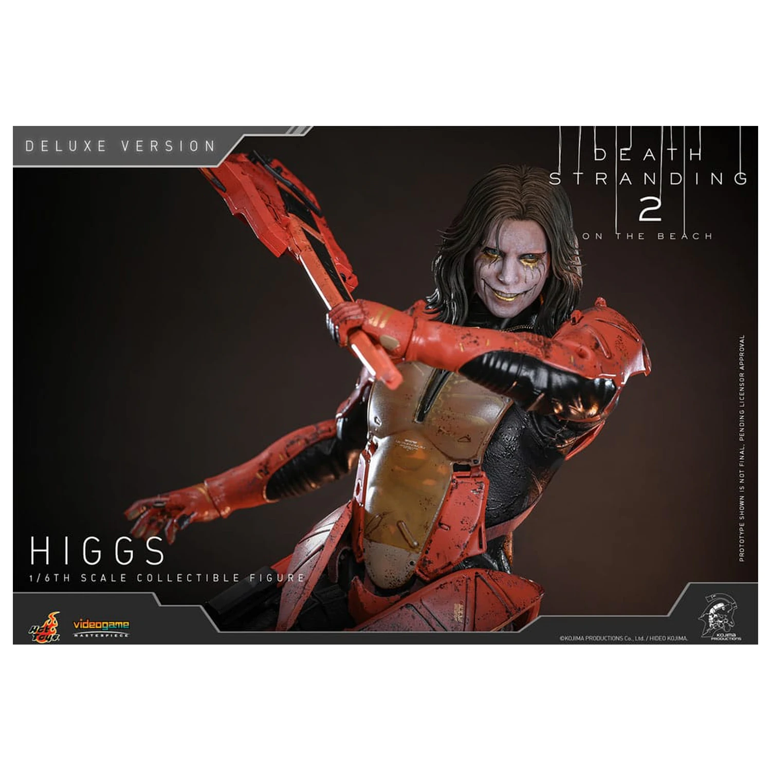 Death Stranding 2: On the Beach Videogame Masterpiece Action Figure 1/6 Higgs (Deluxe Version) 33 cm poza produsului
