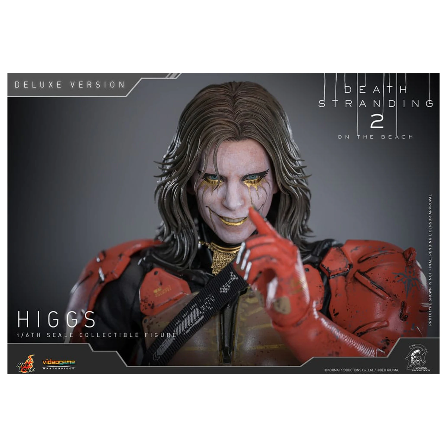 Death Stranding 2: On the Beach Videogame Masterpiece Action Figure 1/6 Higgs (Deluxe Version) 33 cm poza produsului