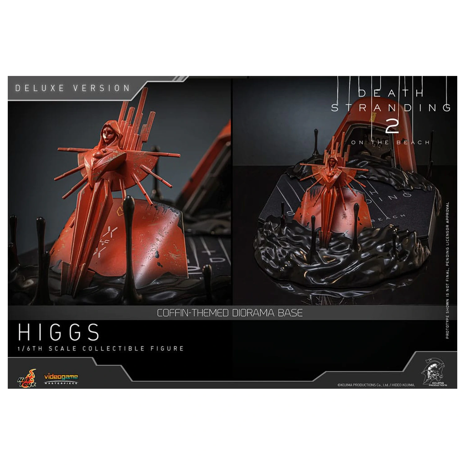 Death Stranding 2: On the Beach Videogame Masterpiece Action Figure 1/6 Higgs (Deluxe Version) 33 cm poza produsului