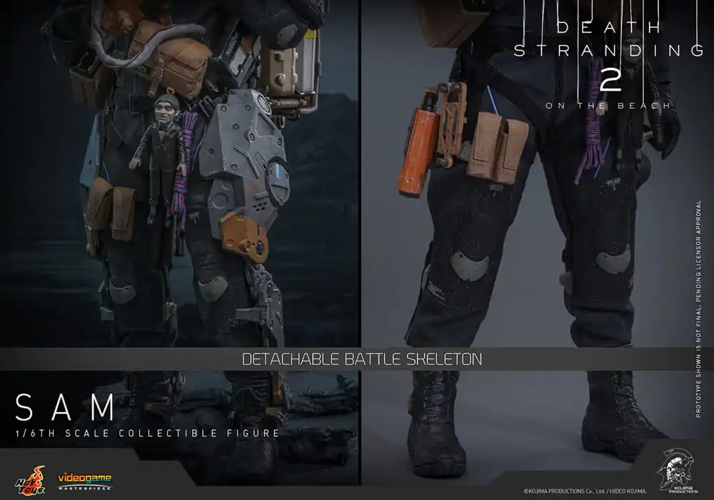 Death Stranding 2: On the Beach Videogame Masterpiece figurina de actiune 1/6 Sam 31 cm poza produsului