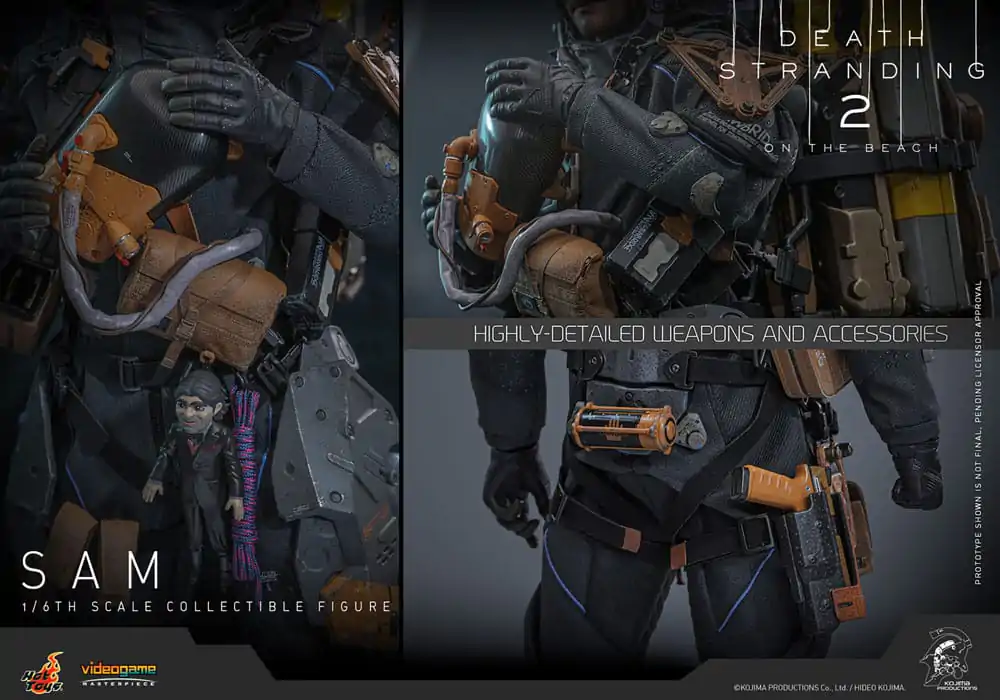 Death Stranding 2: On the Beach Videogame Masterpiece figurina de actiune 1/6 Sam 31 cm poza produsului