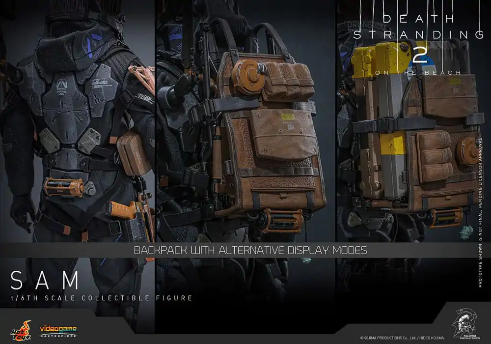 Death Stranding 2: On the Beach Videogame Masterpiece figurina de actiune 1/6 Sam 31 cm poza produsului