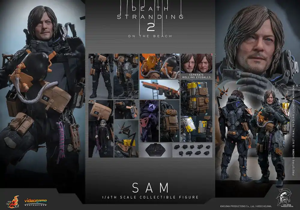 Death Stranding 2: On the Beach Videogame Masterpiece figurina de actiune 1/6 Sam 31 cm poza produsului