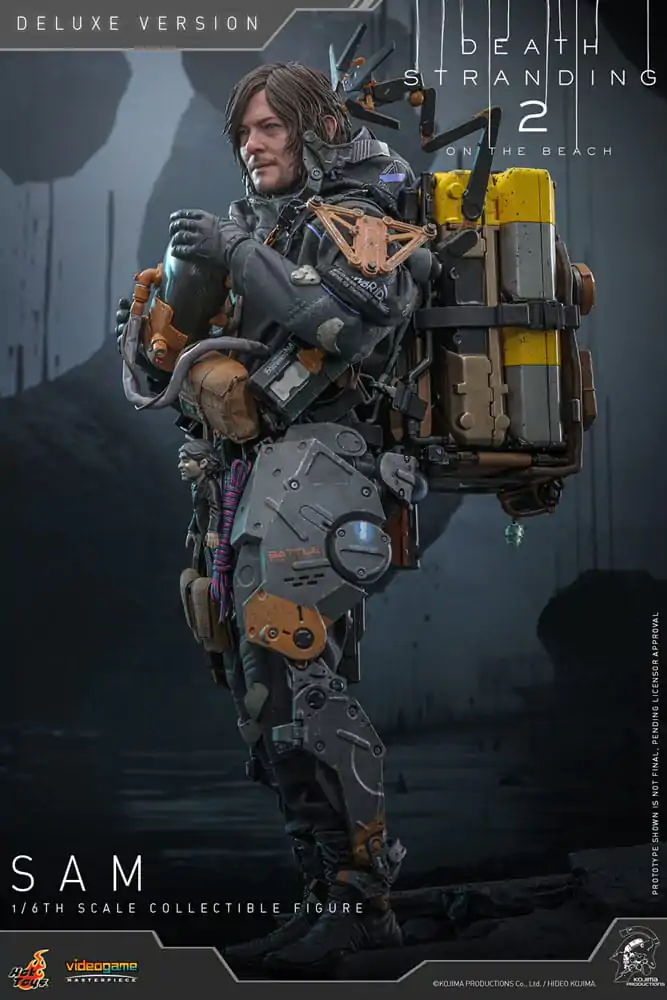 Death Stranding 2: On the Beach Videogame Masterpiece figurina de actiune 1/6 Sam (Deluxe Version) 31 cm poza produsului