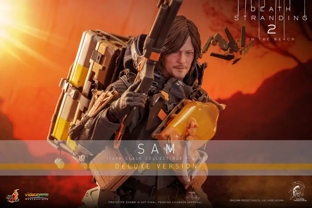 Death Stranding 2: On the Beach Videogame Masterpiece figurina de actiune 1/6 Sam (Deluxe Version) 31 cm poza produsului