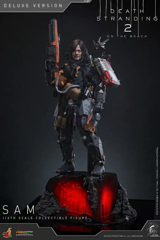 Death Stranding 2: On the Beach Videogame Masterpiece figurina de actiune 1/6 Sam (Deluxe Version) 31 cm poza produsului