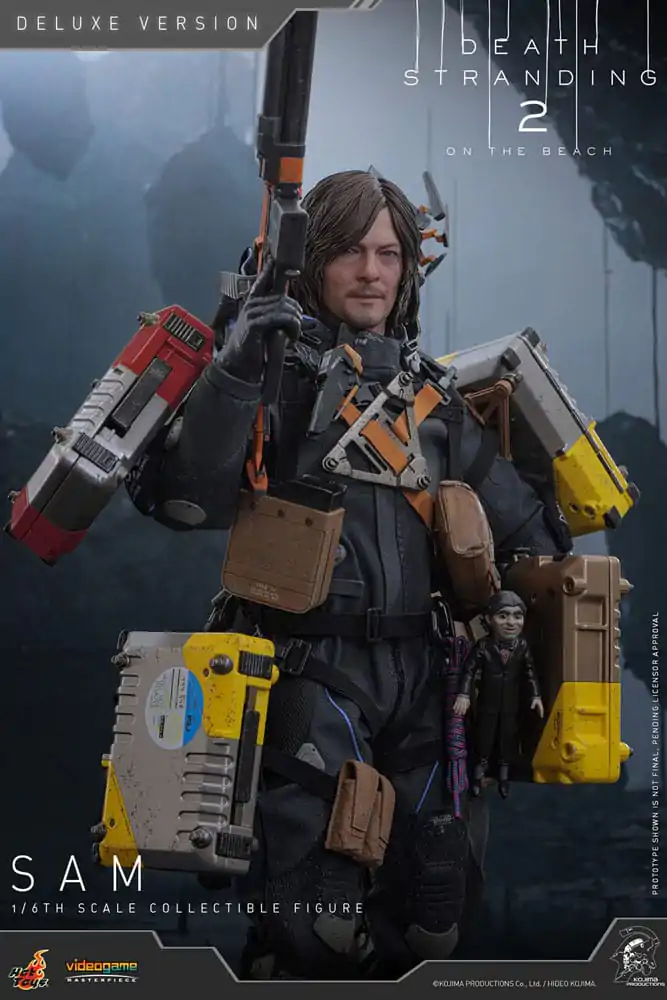 Death Stranding 2: On the Beach Videogame Masterpiece figurina de actiune 1/6 Sam (Deluxe Version) 31 cm poza produsului