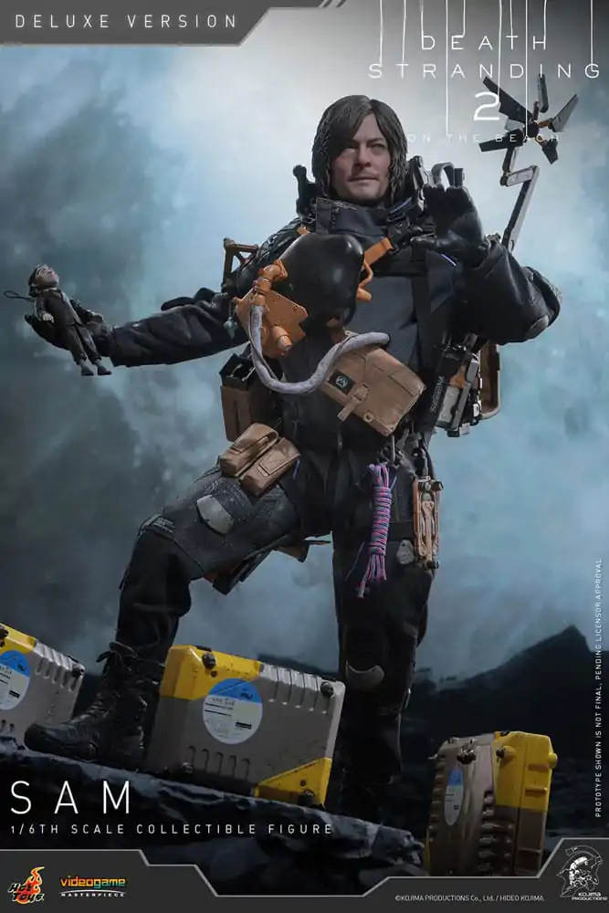 Death Stranding 2: On the Beach Videogame Masterpiece figurina de actiune 1/6 Sam (Deluxe Version) 31 cm poza produsului