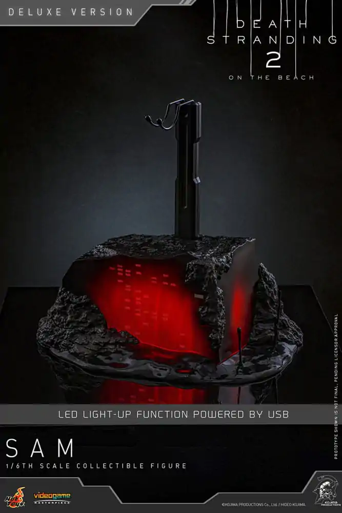 Death Stranding 2: On the Beach Videogame Masterpiece figurina de actiune 1/6 Sam (Deluxe Version) 31 cm poza produsului