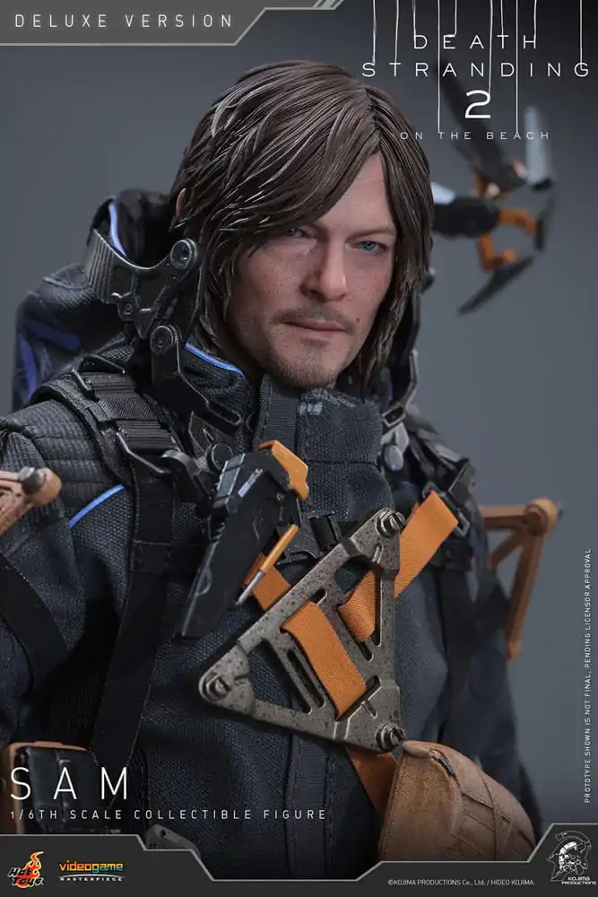 Death Stranding 2: On the Beach Videogame Masterpiece figurina de actiune 1/6 Sam (Deluxe Version) 31 cm poza produsului