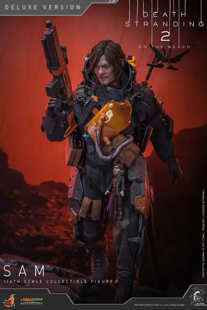 Death Stranding 2: On the Beach Videogame Masterpiece figurina de actiune 1/6 Sam (Deluxe Version) 31 cm poza produsului