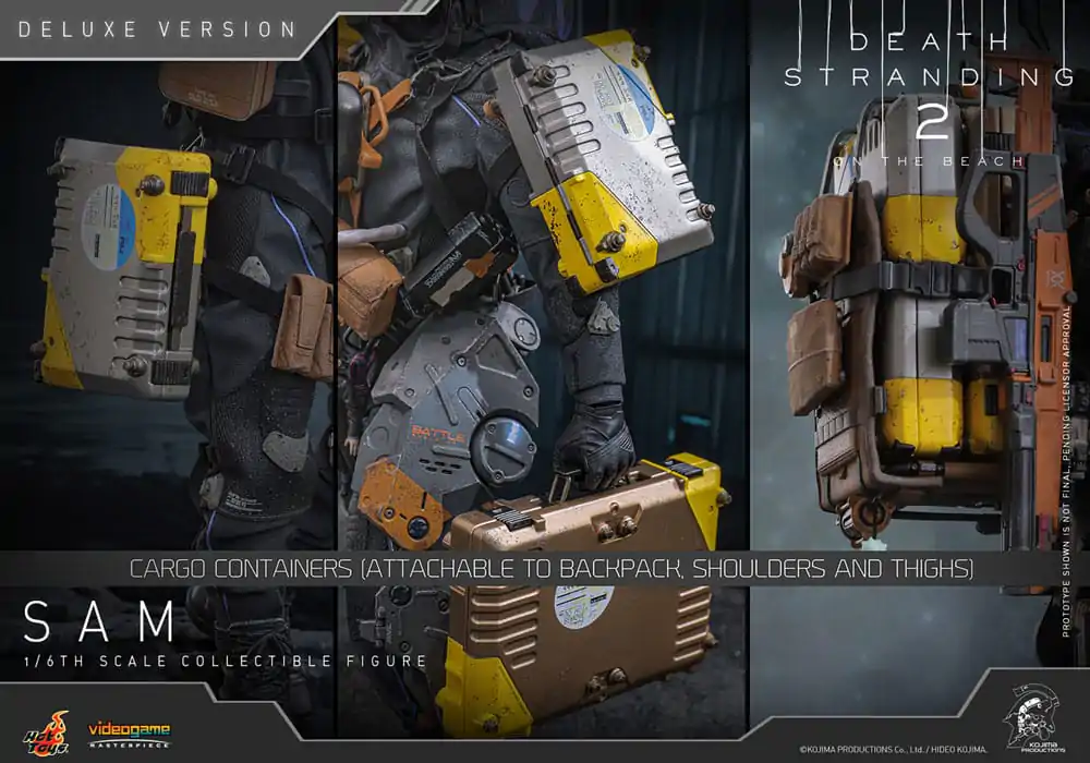 Death Stranding 2: On the Beach Videogame Masterpiece figurina de actiune 1/6 Sam (Deluxe Version) 31 cm poza produsului