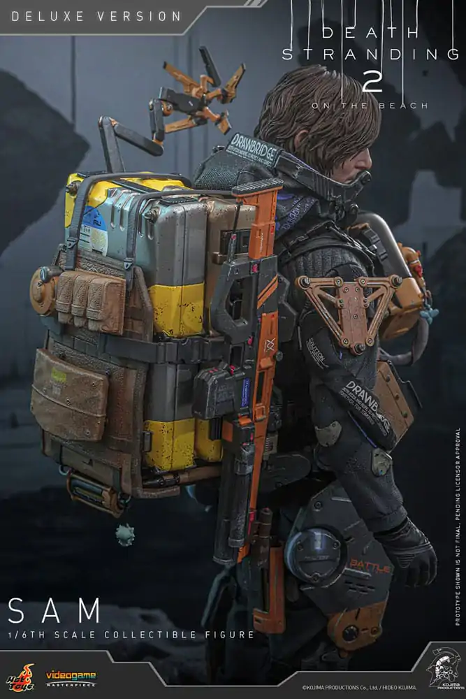Death Stranding 2: On the Beach Videogame Masterpiece figurina de actiune 1/6 Sam (Deluxe Version) 31 cm poza produsului