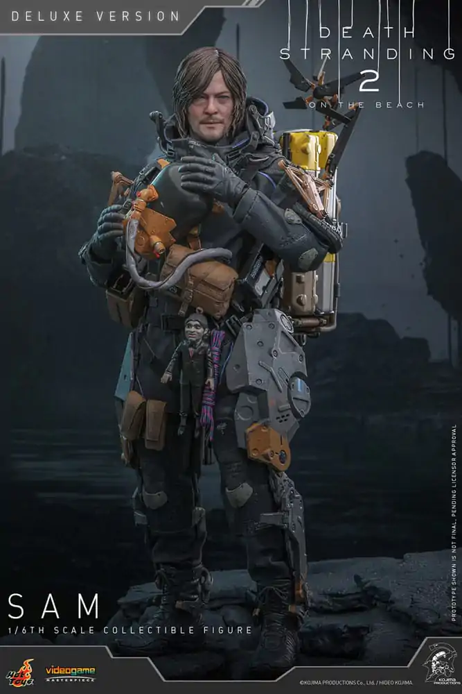 Death Stranding 2: On the Beach Videogame Masterpiece figurina de actiune 1/6 Sam (Deluxe Version) 31 cm poza produsului
