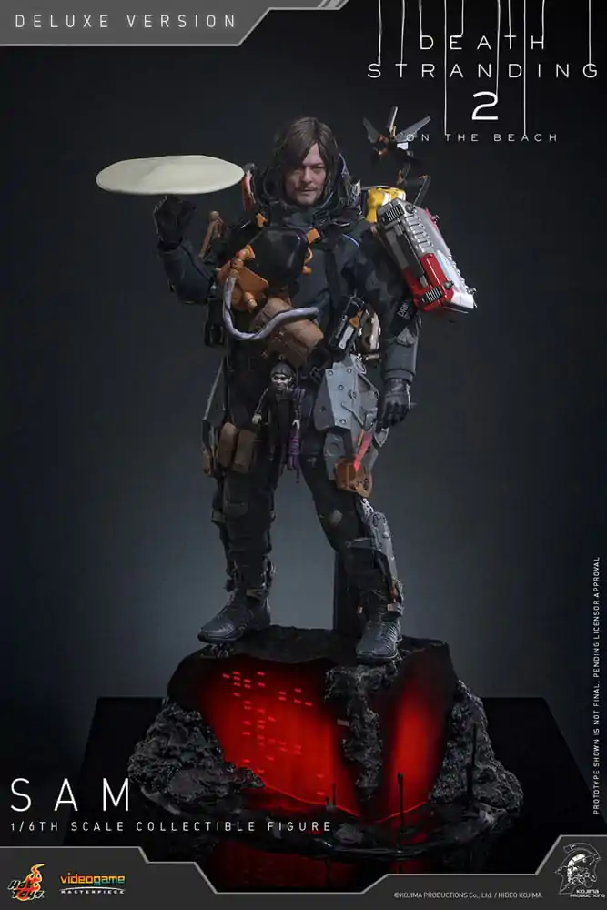 Death Stranding 2: On the Beach Videogame Masterpiece figurina de actiune 1/6 Sam (Deluxe Version) 31 cm poza produsului