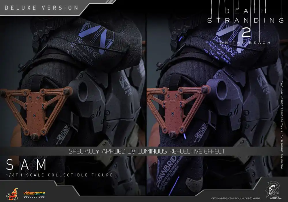 Death Stranding 2: On the Beach Videogame Masterpiece figurina de actiune 1/6 Sam (Deluxe Version) 31 cm poza produsului