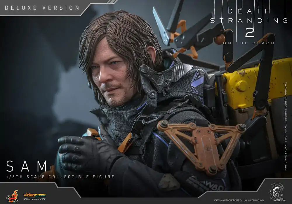 Death Stranding 2: On the Beach Videogame Masterpiece figurina de actiune 1/6 Sam (Deluxe Version) 31 cm poza produsului