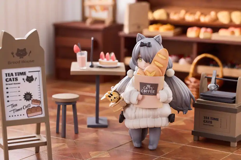 Decorated Life Collection Statuie PVC Pisici la Ceai - Personal & Client Brutărie Cat Town Set 12 cm poza produsului