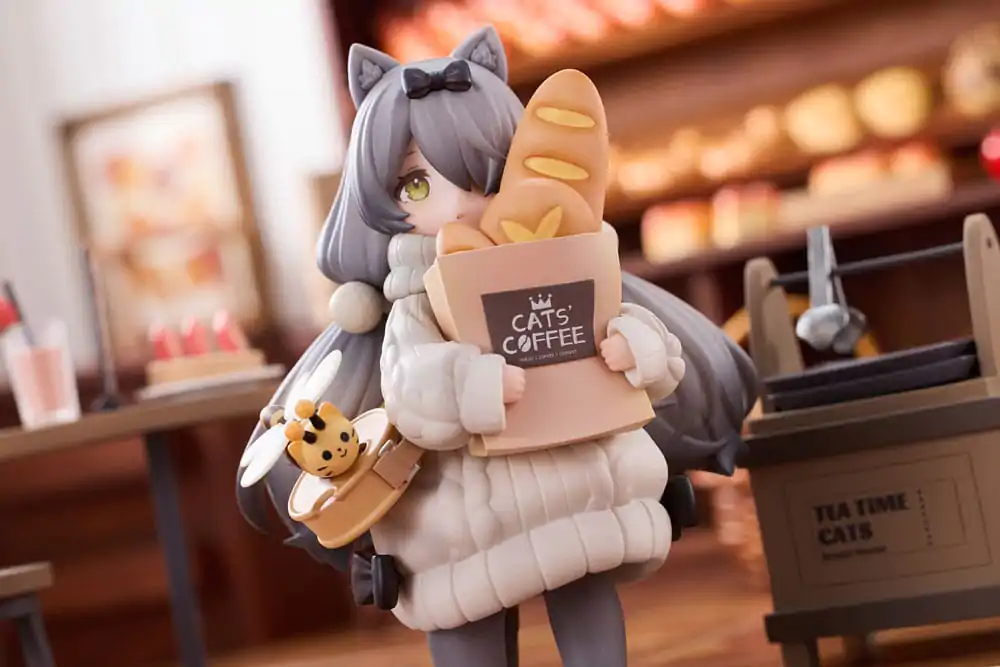 Decorated Life Collection Statuie PVC Pisici la Ceai - Personal & Client Brutărie Cat Town Set 12 cm poza produsului