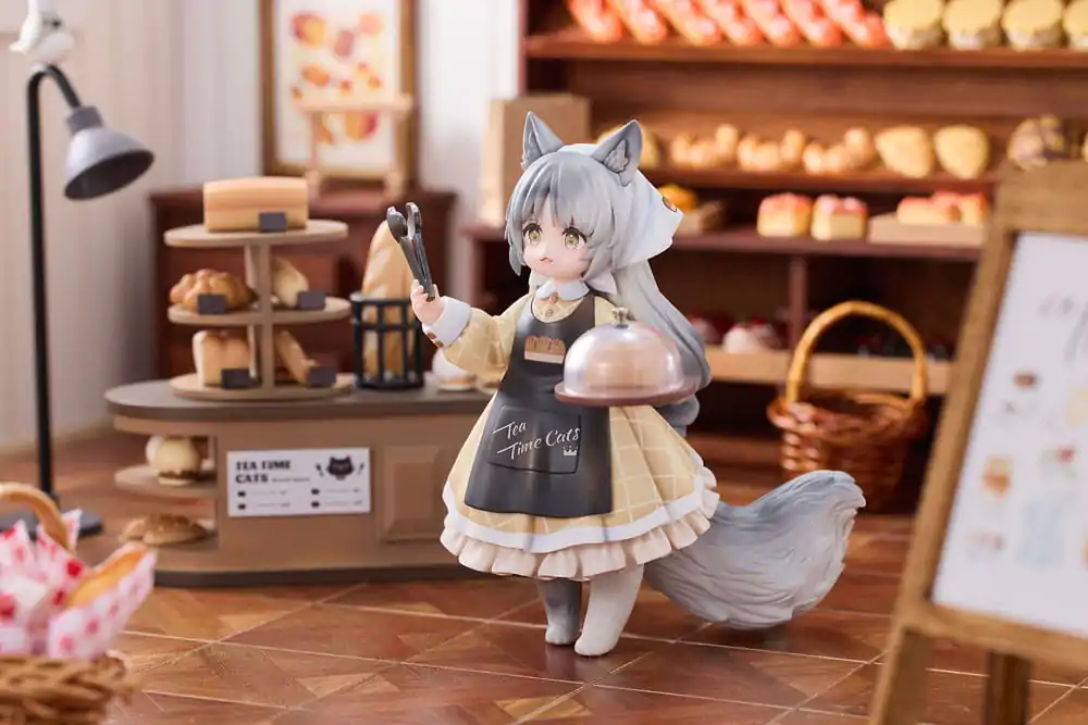 Decorated Life Collection Statuie PVC Pisici la Ceai - Personal & Client Brutărie Cat Town Set 12 cm poza produsului
