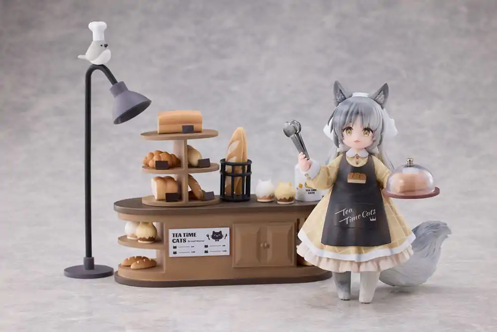 Decorated Life Collection Statuie PVC Pisici la Ceai - Personal & Client Brutărie Cat Town Set 12 cm poza produsului